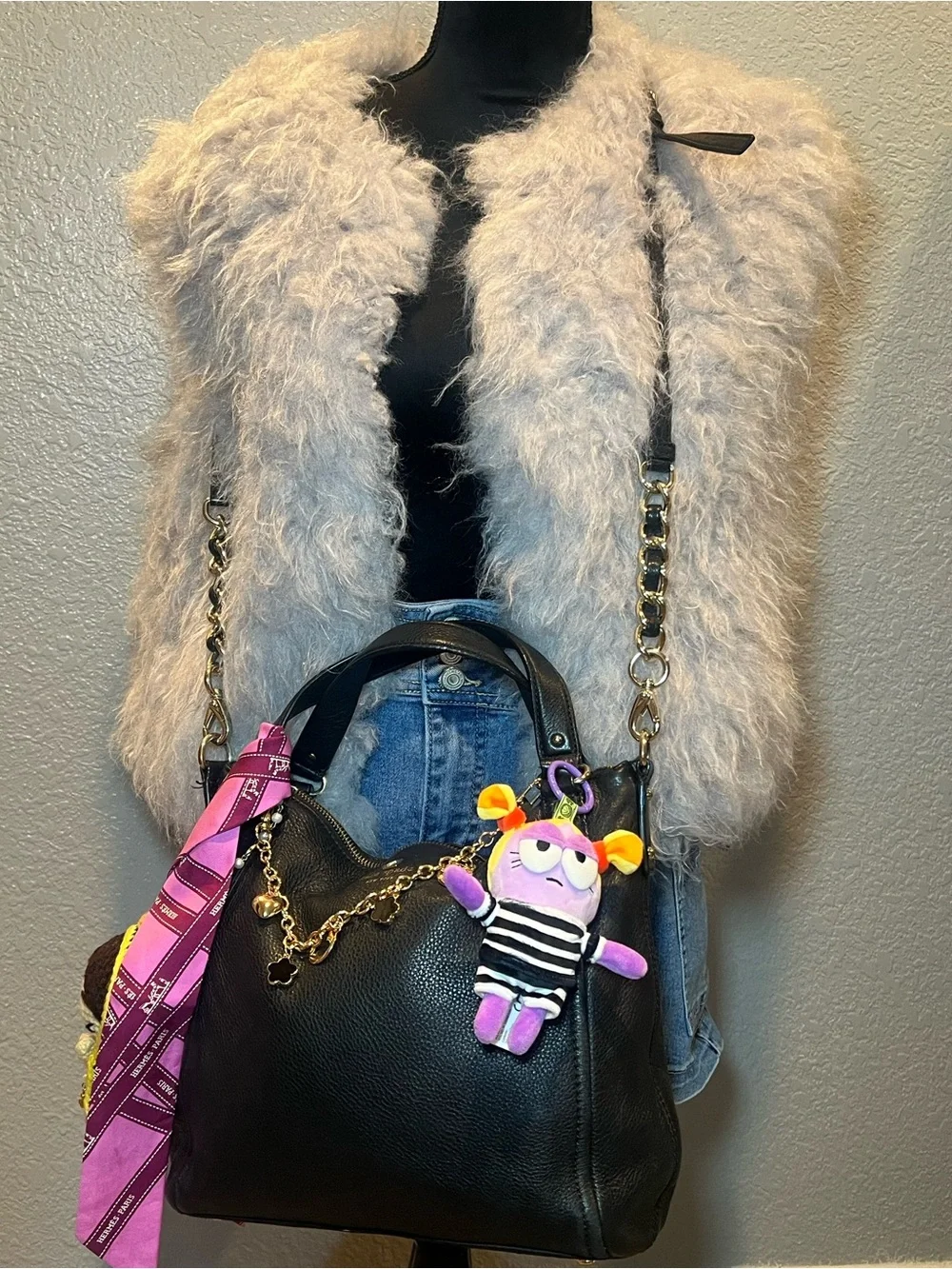 kate spade Black Leather Tote